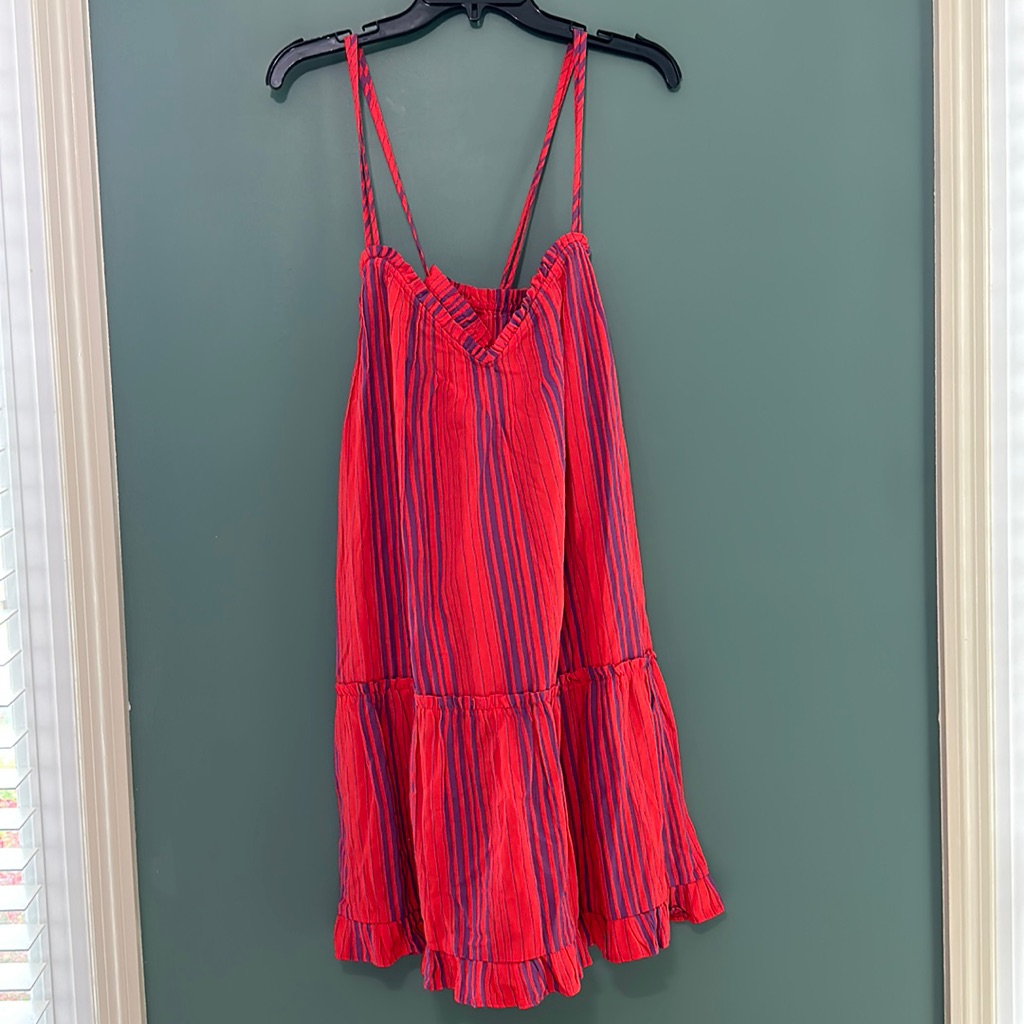 Universal Thread Red Striped Sundress